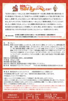 めんによく合う！古河の七福カレー（レトルトカレー：10個） ※沖縄、離島への発送不可 | カレー レトルト 10個 惣菜 ご飯のお供 麺 ご当地グルメ ギフト 贈答 贈り物 プレゼント お中元 お歳暮 茨城県 古河市 直送 農家直送 産地直送 送料無料 _BU02