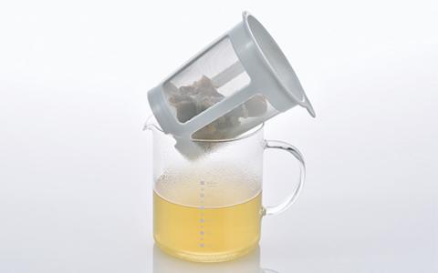 HARIO だしポット［DP-600-W］｜ハリオ 耐熱 ガラス 食器 器 保存容器 キッチン 日用品 キッチン用品 日本製 おしゃれ かわいい 電子レンジ可 600ml 出汁 抽出_BE85