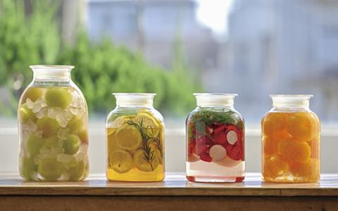 HARIO ガラスの手仕事保存びん 2,000ml［GHB-2000］｜ハリオ 耐熱 ガラス 食器 器 保存容器 キッチン 日用品 キッチン用品 日本製 おしゃれ かわいい 保存びん 保存瓶 ガラス瓶_BE95