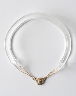 HARIO バングル「スモーク」シリーズ［HAA-SK-BG］｜耐熱 ガラス アクセサリー ハリオ ランプワークファクトリー 職人 繊細 フォーマル カジュアル きれいめ おしゃれ 20代 30代 40代 _EB12