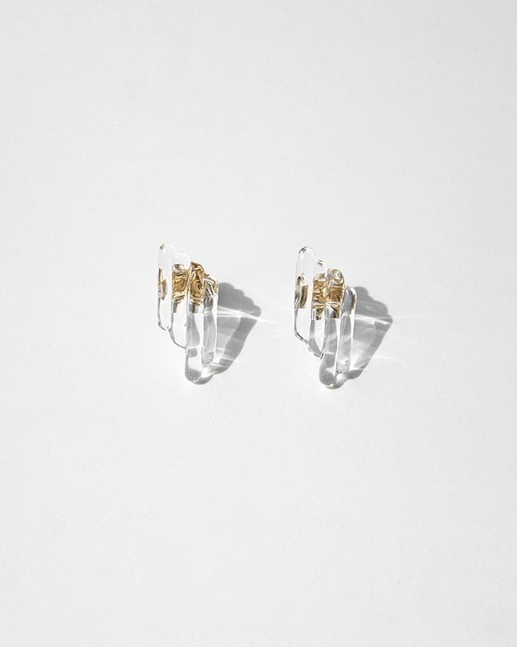 HARIO ピアス ハノン HAA-HN-P｜耐熱 ガラス アクセサリー ハリオ 職人 繊細 フォーマル カジュアル きれいめ おしゃれ 20代 30代 40代 贈答 プレゼント ギフト 贈り物 お祝 ご褒美 記念品 _FM92 ※離島への配送不可