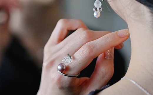 HARIO リング ブライトカラー FP HAFP-BC-R｜耐熱 ガラス アクセサリー ハリオ 職人 繊細 フォーマル カジュアル きれいめ おしゃれ 20代 30代 40代 贈答 プレゼント ギフト 贈り物 お祝 ご褒美 記念品 _FU13 ※離島への配送不可