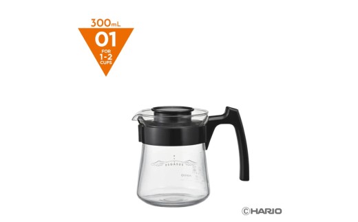 HARIO ペガサス サーバー300 [PES-01-B] | 耐熱 ガラス HARIO ハリオ 食器 器 キッチン 日用品 キッチン用品 日本製 おしゃれ かわいい コーヒー サーバー 珈琲 ハンドドリップ 贈答 プレゼント ギフト 贈り物 お祝 ご褒美 記念品 _FU71　※離島への配送不可