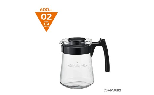 HARIO ペガサス サーバー600 [PES-02-B] | 耐熱 ガラス HARIO ハリオ 食器 器 キッチン 日用品 キッチン用品 日本製 おしゃれ かわいい コーヒー サーバー 珈琲 ハンドドリップ 贈答 プレゼント ギフト 贈り物 お祝 ご褒美 記念品 _FU72　※離島への配送不可
