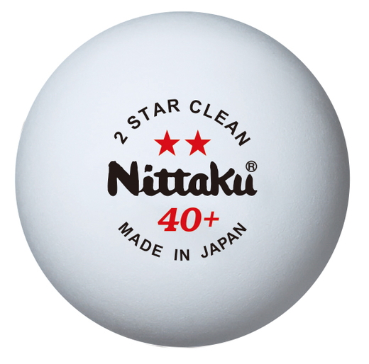 Nittaku 2スタークリーン　3個入×4セット｜ニッタク にったく 卓球 玉 球 ボール 練習球 3個入り 12個 練習 トレーニング 部活 スポーツ スポーツ用品 消耗品 茨城県 古河市_AE31