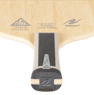 Nittaku トリバスカーボン（レッド）｜ニッタク にったく 卓球 ラケット カーボン 攻守 軽量 コントロール 安定感　FL 練習 トレーニング 部活 スポーツ スポーツ用品 茨城県 古河市 _AE39