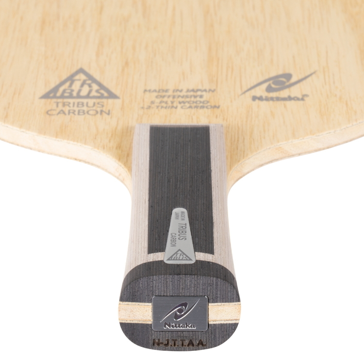 Nittaku トリバスカーボン（グレー）｜ニッタク にったく 卓球 ラケット カーボン 攻守 軽量 コントロール 安定感　FL 練習 トレーニング 部活 スポーツ スポーツ用品 茨城県 古河市 _AE40