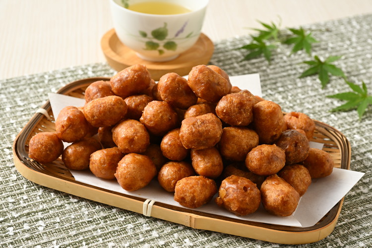 ミヤト製菓　コロ玉かりんとうみたらし 175g×12袋 ｜ かりんとう カリントウ 和菓子 菓子 スイーツ おやつ おいしい 定番 揚げ菓子 米油 老舗 お茶請け みたらし おかし 工場直送 お取り寄せ ギフト 贈答 贈り物 プレゼント ご褒美 茨城県 古河市_EF08