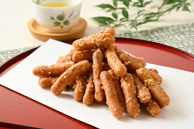 ミヤト製菓　ぴいなつ 125g×12袋 ｜ かりんとう カリントウ 和菓子 菓子 スイーツ おやつ おいしい 定番 揚げ菓子 米油 老舗 お茶請け おかし 工場直送 お取り寄せ ギフト 贈答 贈り物 プレゼント ご褒美 茨城県 古河市_EF13