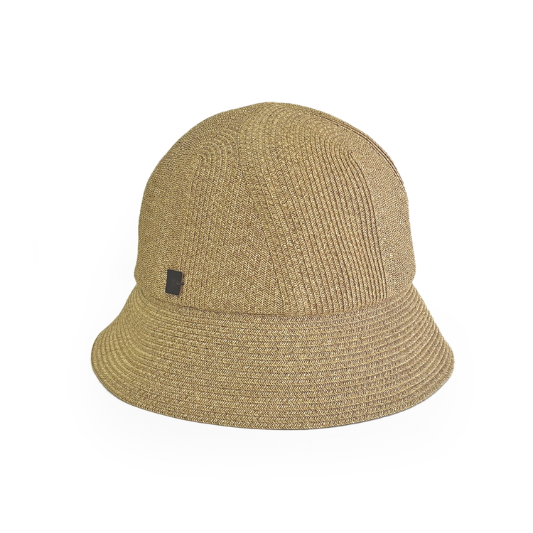 繊細な手仕事により作られた和紙ブレード帽子　アッセンブルハット｜帽子 ハット ブレードハット おしゃれ 日よけ ギフト 贈答 プレゼント お祝い ご褒美 ベージュ グレー ブラック 春 夏 秋 運動会 男性女性 ※2025年4月上旬頃より順次発送予定_FS01