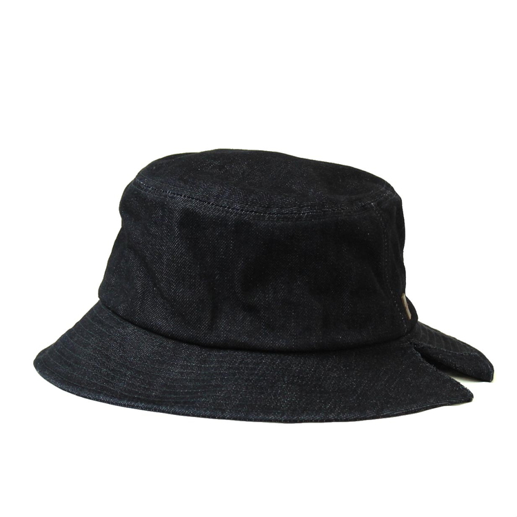 職人技が光るこだわりのデニムバケットハット｜帽子 ぼうし デニム バケットハット 藍 生成 灰黒 おしゃれ ギフト 贈答 贈り物 プレゼント お祝い ご褒美 男性女性 春 夏 秋 冬 日よけ バケハ 綿100％ ※2025年4月上旬頃より順次発送予定_FS07
