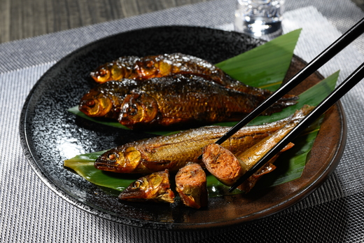 古河名物 甘露煮物語（鮒甘露煮、子持ち鮎甘露煮、豚肉の甘露煮詰合せ） | 鮒の甘露煮 鮒 フナ ふな 鮎の甘露煮 鮎 アユ あゆ 豚の甘露煮 ぶた ブタ 贈答 ギフト 茨城県 古河市 百年フード _BC10