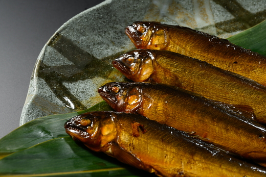 おりーぶ鮎の甘露煮 4尾 ～味一筋真心こめて～ | 鮎の甘露煮 鮎 アユ あゆ かんろに カンロニ 甘い ご飯のお供 贈答 ギフト 茨城県 古河市 _BC15
