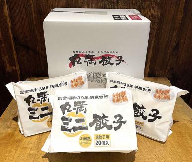 ミニ餃子三昧セット（M6）ミニ餃子3包み（6人前） ※着日指定不可 ｜丸満 餃子 焼餃子 ぎょうざ ギョウザ 惣菜 おかず おつまみ マルマン 丸満餃子 名物グルメ ソウルフード ギフト 贈答 贈り物 プレゼント お中元 お歳暮 茨城県 古河市 送料無料 _CO15