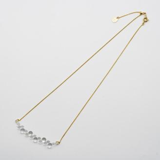 HARIO ネックレス「グロス」シリーズ［HAW-G-001N］｜耐熱 ガラス アクセサリー ハリオ ランプワークファクトリー 職人 繊細 フォーマル カジュアル きれいめ おしゃれ 20代 30代 40代 _BD92