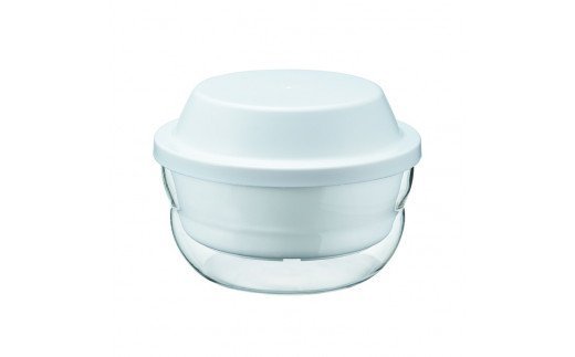 HARIO ガラスのレンジ蒸し器［XMK-120-W］｜ハリオ 耐熱 ガラス 食器 器 キッチン 日用品 キッチン用品 日本製 おしゃれ かわいい レンジ蒸し器 蒸し器 調理器具 電子レンジ可 料理 野菜 食材 ザル付き 時短_BE60