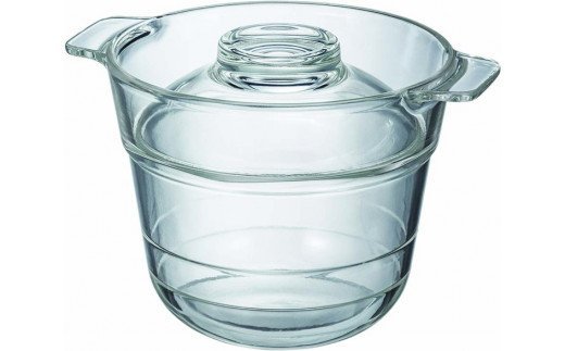 HARIO 電子レンジ用炊飯器 一膳屋［XRCPN-1］｜ハリオ 耐熱 ガラス 器 キッチン 日用品 キッチン用品 日本製 おしゃれ かわいい 調理器具 料理 電子レンジ可 急速炊飯 鍋ごはん 炊飯器 ご飯 1合 簡単 時短_BE59