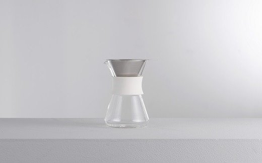 HARIO コーヒーメーカー「Glass Coffee Maker」［S-GCM-40-W］｜ハリオ 耐熱 ガラス キッチン 日用品 キッチン用品 日本製 おしゃれ かわいい コーヒー ドリッパー ドリップ コーヒーメーカー_BE28