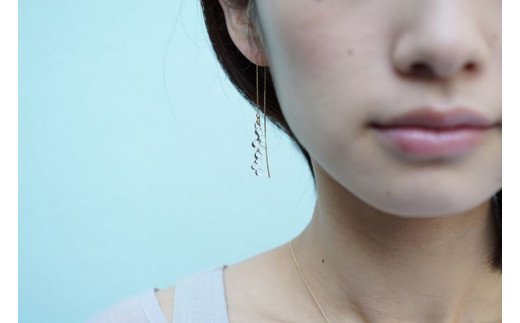 HARIO ピアス「グロス」シリーズ［HAW-G-002P］｜耐熱 ガラス アクセサリー ハリオ ランプワークファクトリー 職人 繊細 フォーマル カジュアル きれいめ おしゃれ 20代 30代 40代 _BD93