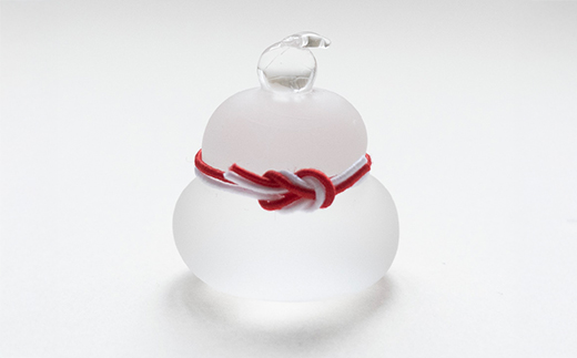 HARIO 鏡もち [HIO-K-F]｜耐熱 ガラス インテリア HARIO ハリオ 職人 繊細 置き物 置物 オブジェ 飾り物 雑貨 きれいめ おしゃれ かわいい 20代 30代 40代 贈答 プレゼント ギフト 贈り物 お祝 ご褒美 記念品 _FU56　※離島への配送不可