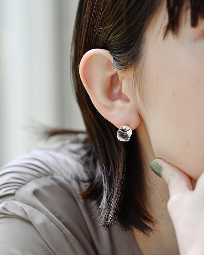 HARIO ピアス フロート［HAA-FT-P］ ※離島への配送不可｜耐熱 ガラス アクセサリー ハリオ ランプワークファクトリー 職人 繊細 フォーマル カジュアル きれいめ おしゃれ 20代 30代 40代_FM75