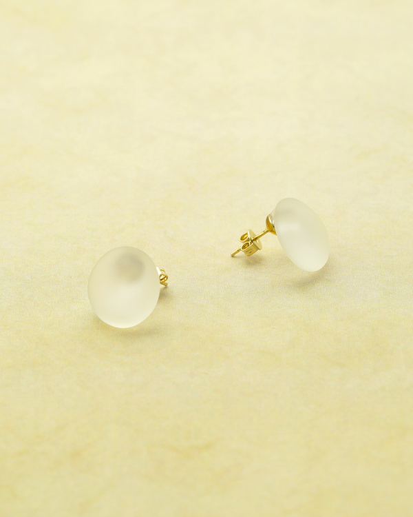 HARIO ピアス マユ［HAA-MY-001P］ ※離島への配送不可｜耐熱 ガラス アクセサリー ハリオ ランプワークファクトリー 職人 繊細 フォーマル カジュアル きれいめ おしゃれ 20代 30代 40代_FM15