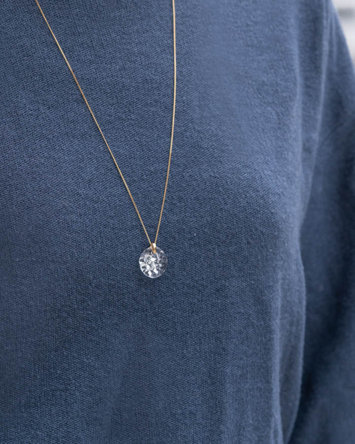 HARIO ネックレス ルーチェ［HAA-RCE-N］ ※離島への配送不可｜耐熱 ガラス アクセサリー ハリオ ランプワークファクトリー 職人 繊細 フォーマル カジュアル きれいめ おしゃれ 20代 30代 40代_FM10