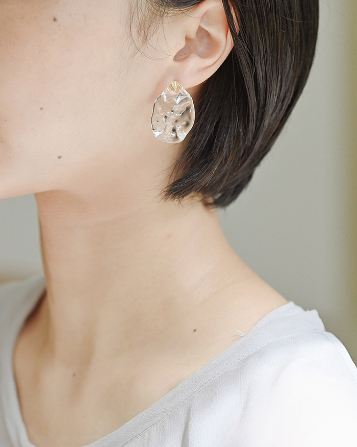 HARIO ピアス シーニック［HAA-SI-P］ ※離島への配送不可｜耐熱 ガラス アクセサリー ハリオ ランプワークファクトリー 職人 繊細 フォーマル カジュアル きれいめ おしゃれ 20代 30代 40代_FM79