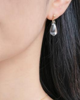 HARIO ピアス「ホーリィ」シリーズ［HAA-HL-P］｜耐熱 ガラス アクセサリー ハリオ ランプワークファクトリー 職人 繊細 フォーマル カジュアル きれいめ おしゃれ 20代 30代 40代 _EB06