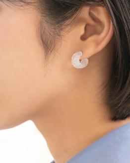 HARIO ピアス「トゥインクル」シリーズ［HAA-TW-P］｜耐熱 ガラス アクセサリー ハリオ ランプワークファクトリー 職人 繊細 フォーマル カジュアル きれいめ おしゃれ 20代 30代 40代 _EB10