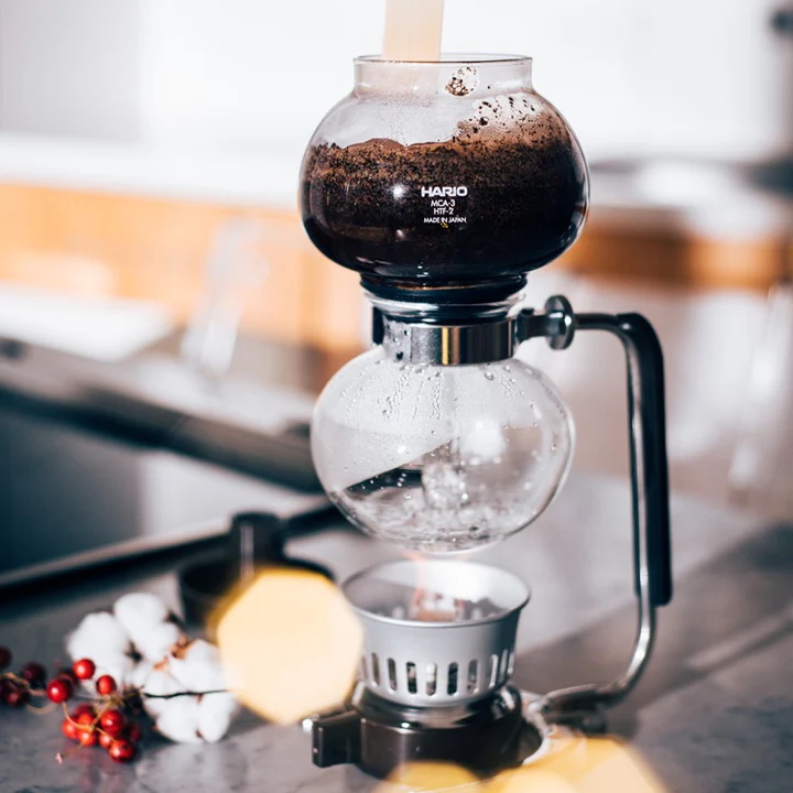 HARIO モカ MCA-3 ※離島への配送不可｜ハリオ おしゃれ かわいい シンプル スタイリッシュ 耐熱 ガラス コーヒー 珈琲 サイフォン コーヒーメーカー 調理器具 キッチン 日用品 キッチン用品 ギフト 贈答 贈り物 プレゼント ご褒美 お祝 記念日 _FI64