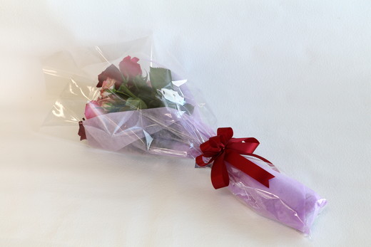 生産農家直送！バラの小さいブーケ 10本セット ※沖縄・離島への配送不可| バラ 薔薇 ばら 花束 花 ブーケ 家庭用 プチギフト 古河ブランド _AL05