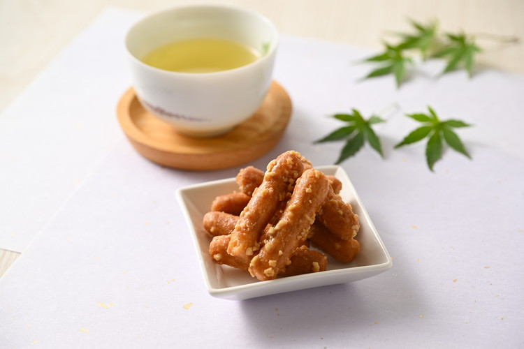 ミヤト製菓　ぴいなつ 125g×12袋 ｜ かりんとう カリントウ 和菓子 菓子 スイーツ おやつ おいしい 定番 揚げ菓子 米油 老舗 お茶請け おかし 工場直送 お取り寄せ ギフト 贈答 贈り物 プレゼント ご褒美 茨城県 古河市_EF13