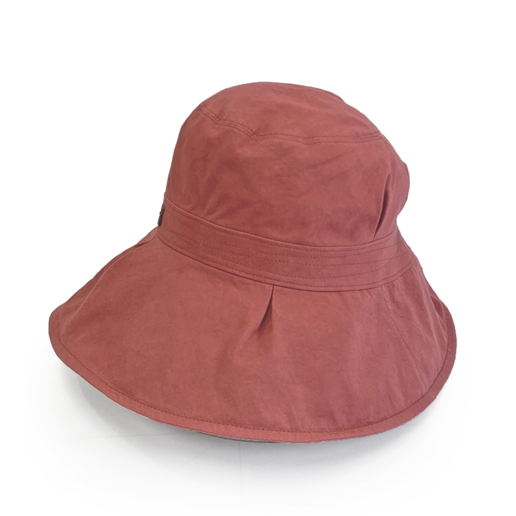 職人技が光るこだわりの綿タックチューリップ | 帽子 ぼうし ハット チューリップハット 白茶 茜 灰黒 グレー 日よけ 綿100％ ギフト 贈答 プレゼント お祝い ご褒美 ※2025年4月上旬頃より順次発送予定_FS11