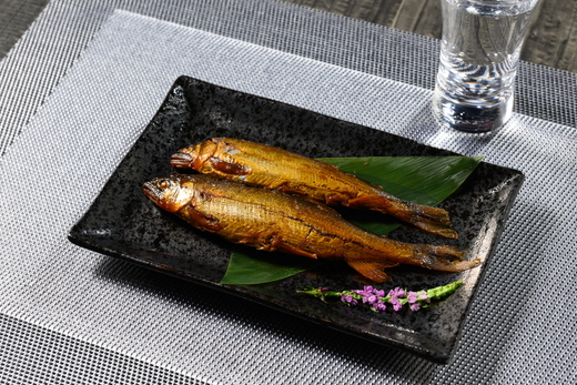 子持ち鮎の甘露煮 6尾 ～味一筋真心こめて～ | 鮎の甘露煮 鮎 アユ あゆ かんろに カンロニ 甘い ご飯のお供 贈答 ギフト 茨城県 古河市 _BC14