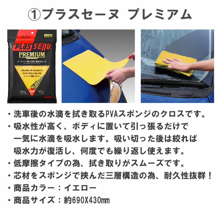 愛車のお手入れに！アイオンカーケア用品セット ※離島への配送不可 ｜ 清掃 掃除 スポンジ 雨 洗車 吸水 モップ 日用品 クロス 車 カー用品 水滴 水回り ギフト 贈答 贈り物 プレゼント 茨城県 古河市 送料無料 _BW05