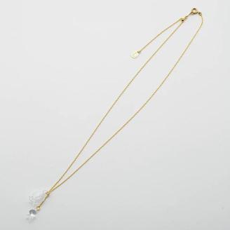 HARIO ネックレス「リリー」シリーズ［HAP-L-001］｜耐熱 ガラス アクセサリー ハリオ ランプワークファクトリー 職人 繊細 フォーマル カジュアル きれいめ おしゃれ 20代 30代 40代 _BD89