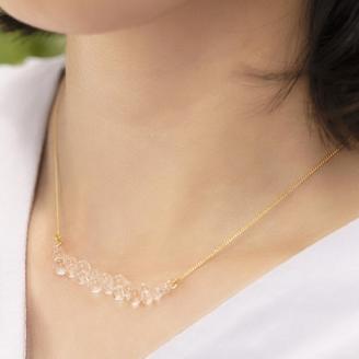 HARIO ネックレス「グロス」シリーズ［HAW-G-001N］｜耐熱 ガラス アクセサリー ハリオ ランプワークファクトリー 職人 繊細 フォーマル カジュアル きれいめ おしゃれ 20代 30代 40代 _BD92