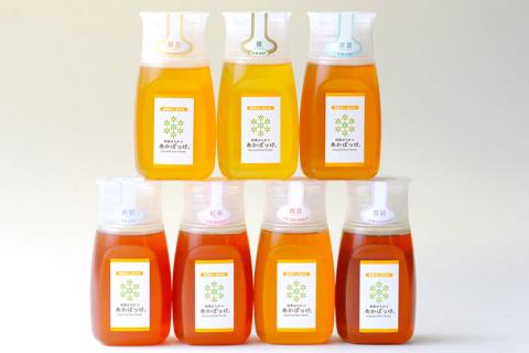 季節で移ろう田舎はちみつボトル7種セット[ピタッとボトルB7] 【茨城県共通返礼品／五霞町】 生ハチミツ 非加熱 茨城県産 ※着日指定不可 | はちみつ ハチミツ 蜂蜜 生はちみつ 生ハチミツ 非加熱 茨城県産 国産 純粋 食べくらべ 食べ比べ セット 詰め合わせ おすすめ ミツバチ 蜜蜂 みつばち 茨城県産 贈答 贈り物 プレゼント 茨城県 古河市 送料無料 _EY07