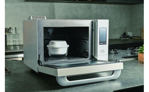 HARIO ガラスのレンジ蒸し器［XMK-120-W］｜ハリオ 耐熱 ガラス 食器 器 キッチン 日用品 キッチン用品 日本製 おしゃれ かわいい レンジ蒸し器 蒸し器 調理器具 電子レンジ可 料理 野菜 食材 ザル付き 時短_BE60