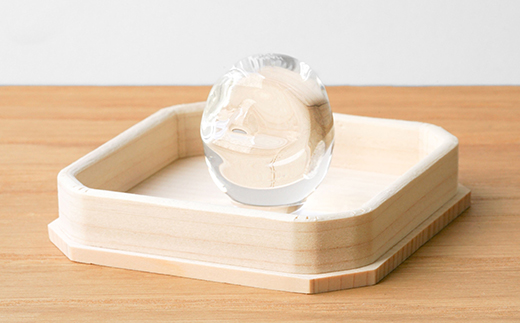 HARIO ダルマ クリア [HIO-DM-C]｜耐熱 ガラス インテリア HARIO ハリオ 職人 繊細 置き物 置物 オブジェ 飾り物 雑貨 きれいめ おしゃれ かわいい 20代 30代 40代 贈答 プレゼント ギフト 贈り物 お祝 ご褒美 記念品 _FU55　※離島への配送不可