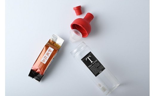 おススメの水出し！利根川に育まれたさしま台地で育った和風紅茶とHARIOフィルターインボトル（１本）のセット | 紅茶 HARIO フィルターインボトル セット お茶 茶 茶葉 和紅茶 さしま茶 猿島茶 取り寄せ お取り寄せ 贈答 贈り物 プレゼント お中元 お歳暮　 茨城県 古河市 直送 農家直送 産地直送 送料無料 _BA02