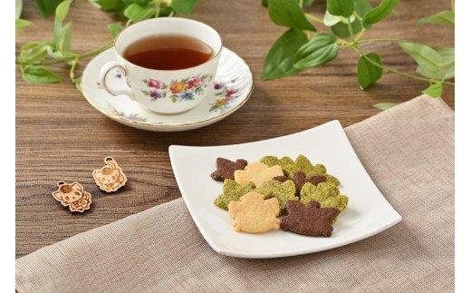 こがにゃんこクッキーギフト | 焼菓子 菓子 お菓子 和菓子 おやつ スイーツ 福祉 取り寄せ お取り寄せ 個包装 セット 詰合せ 詰め合わせ ご家庭用 手土産 ギフト 贈答 贈り物 お中元 お歳暮 プレゼント 送料無料 _CF01