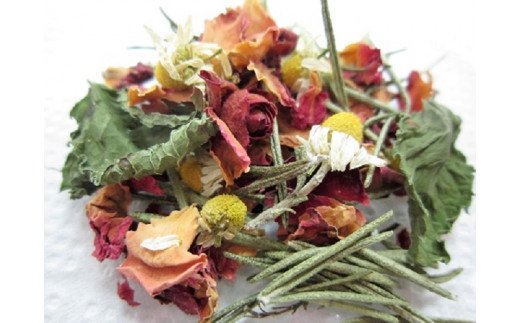 新鮮！ハーブ農園から直送　ハーブティ5種セット | ハーブティ 茶 お茶 新鮮 ハーブ農家 国産 取り寄せ お取り寄せ 贈答 贈り物 プレゼント お中元 お歳暮 御歳暮 茨城県 古河市 直送 農園直送 送料無料 _CI02