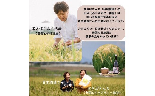 令和4年産　あきばさんちのおいしい大粒のおこめ２種（精米5kg×２袋）計10kg_CR01