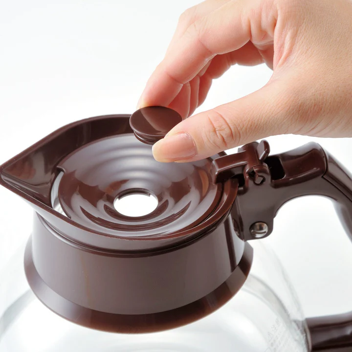 HARIO ハリオコーヒーデカンタ 1800［CDH-18CBR］※離島への配送不可｜ハリオ シンプル スタイリッシュ 耐熱 ガラス 食器 器 熱湯 コーヒーポット 珈琲ポット ガラスポット ポット ピッチャー コーヒー キッチン 日用品 キッチン用品 _FI53