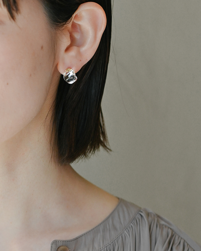 HARIO ピアス フロート［HAA-FT-P］ ※離島への配送不可｜耐熱 ガラス アクセサリー ハリオ ランプワークファクトリー 職人 繊細 フォーマル カジュアル きれいめ おしゃれ 20代 30代 40代_FM75