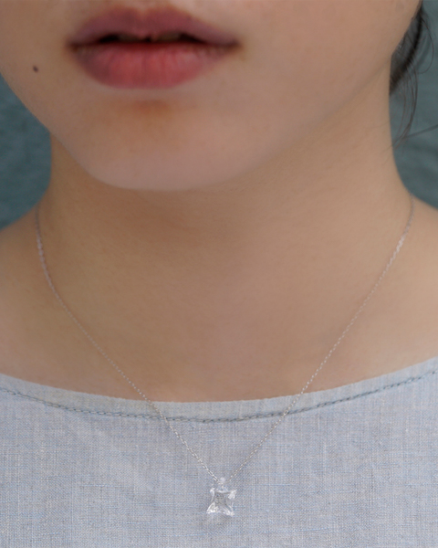 HARIO ネックレス ムーンライト［HAA-ML-001N］ ※離島への配送不可｜耐熱 ガラス アクセサリー ハリオ ランプワークファクトリー 職人 繊細 フォーマル カジュアル きれいめ おしゃれ 20代 30代 40代_FM19