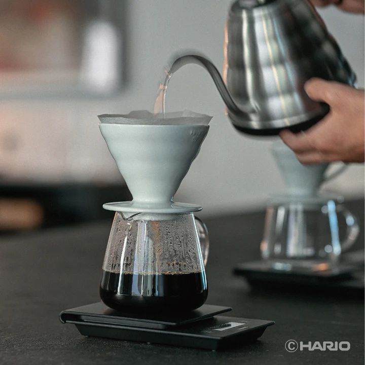 HARIO V60 バリスタサーバー 360［VBS-36］※離島への配送不可｜ハリオ おしゃれ かわいい シンプル スタイリッシュ 耐熱 ガラス 食器 器 ガラスポット ポット ピッチャー お茶 コーヒー キッチン 日用品 キッチン用品 電子レンジ可_FI86