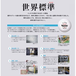 Nittaku ラージトップクリーン 2ダース｜ニッタク にったく 卓球 玉 球 ボール 練習球 24個 練習 トレーニング 部活 スポーツ スポーツ用品 消耗品 茨城県 古河市 _AE36